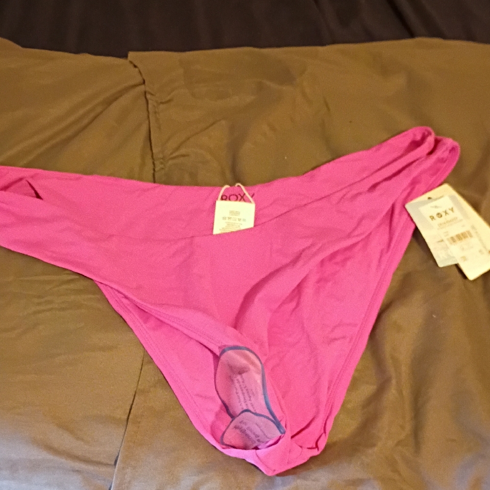 Roxy Vibrant Pink Bikini Bottoms
